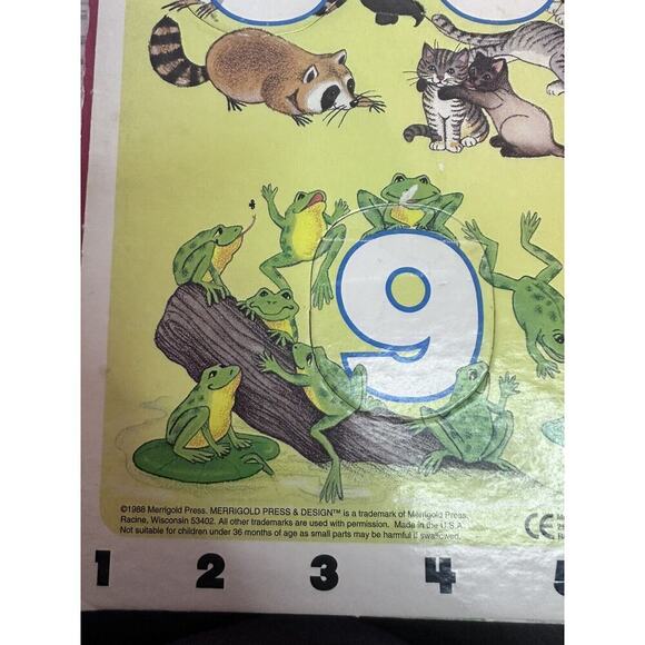 Vintage Jigsaw Puzzle Preschool Kid’s Muppets Pendleton Lot Of 5 1987- 2002 - Picture 7 of 15